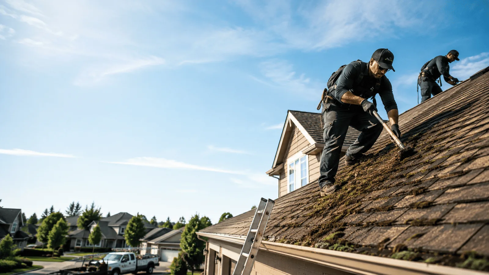 Roof Moss Removal in Centerbrook, CT near me